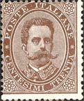 Italy Stamp Scott nr 49 - Francobolli Sassone nº 41