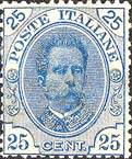 Italy Stamp Scott nr 70 - Francobolli Sassone nº 62
