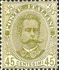 Italy Stamp Scott nr 71 - Francobolli Sassone nº 63