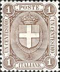 Italy Stamp Scott nr 73 - Francobolli Sassone nº 65 - Click Image to Close