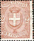 Italy Stamp Scott nr 74 - Francobolli Sassone nº 66 - Click Image to Close