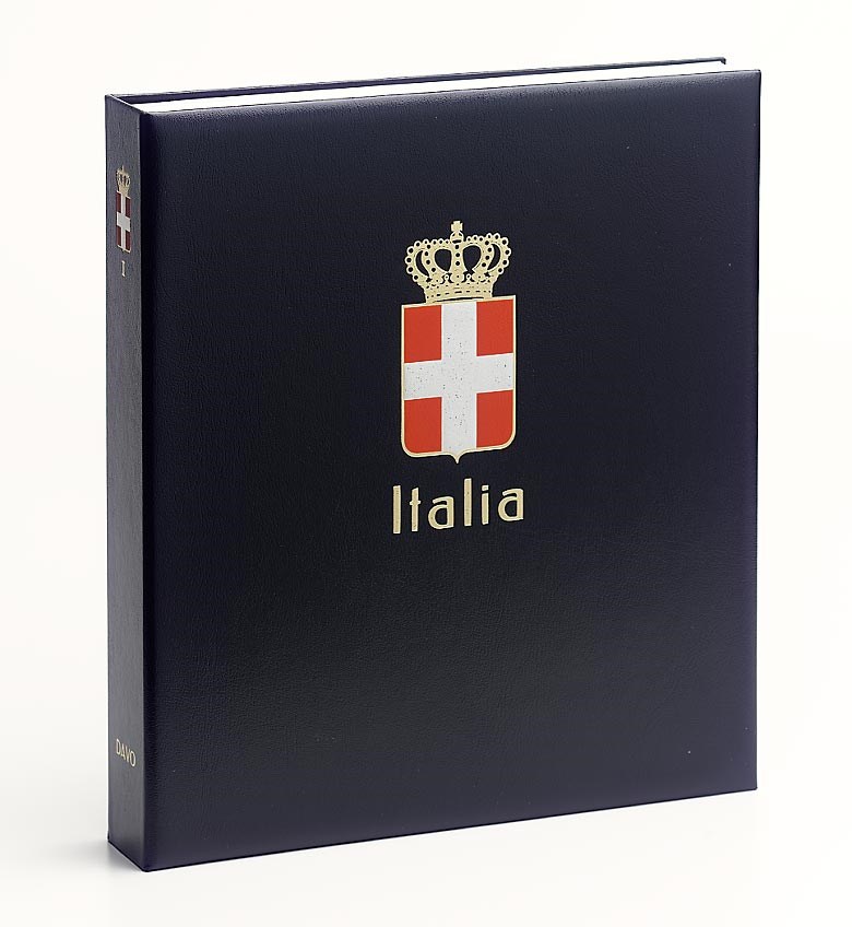 Italia Davo Album Luxe - Regno (1863-1945), con taschine - Click Image to Close
