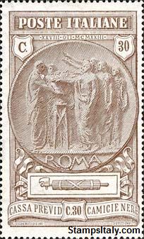 Italy Stamp Scott nr B17 - Francobolli Sassone nº 147