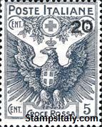 Italy Stamp Scott nr B4 - Francobolli Sassone nº 104 - Click Image to Close
