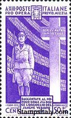Italy Stamp Scott nr B41 - Francobolli Sassone nº 382 - Click Image to Close