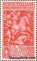 Italy Stamp Scott nr B43 - Francobolli Sassone nº 458 - Click Image to Close