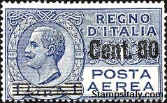 Italy Stamp Scott nr C11 - Francobolli Sassone nº A9 - Click Image to Close