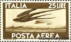 Italy Stamp Scott nr C112 - Francobolli Sassone nº A133