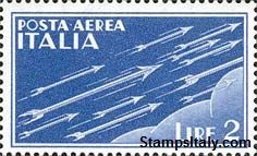 Italy Stamp Scott nr C17 - Francobolli Sassone nº A15 - Click Image to Close