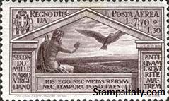 Italy Stamp Scott nr C25 - Francobolli Sassone nº A23
