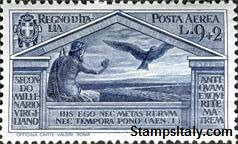 Italy Stamp Scott nr C26 - Francobolli Sassone nº A24 - Click Image to Close