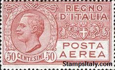 Italy Stamp Scott nr C3 - Francobolli Sassone nº A2A - Click Image to Close