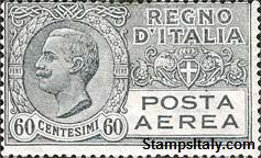 Italy Stamp Scott nr C4 - Francobolli Sassone nº A3 - Click Image to Close