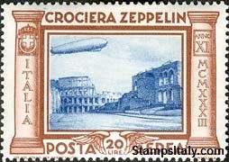 Italy Stamp Scott nr C47 - Francobolli Sassone nº A50