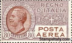 Italy Stamp Scott nr C5 - Francobolli Sassone nº A3A - Click Image to Close