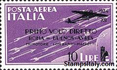 Italy Stamp Scott nr C55 - Francobolli Sassone nº A59