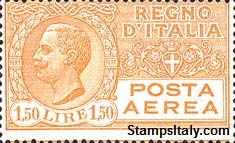 Italy Stamp Scott nr C8 - Francobolli Sassone nº A6 - Click Image to Close