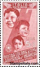 Italy Stamp Scott nr C94 - Francobolli Sassone nº A105
