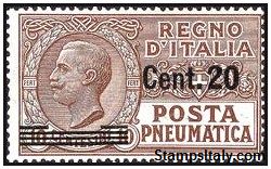 Italy Stamp Scott nr D11 - Francobolli Sassone nº PN5 - Click Image to Close