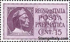 Italy Stamp Scott nr D15 - Francobolli Sassone nº PN14 - Click Image to Close