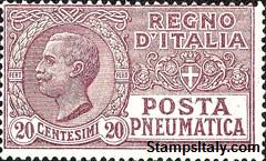 Italy Stamp Scott nr D5 - Francobolli Sassone nº PN8 - Click Image to Close