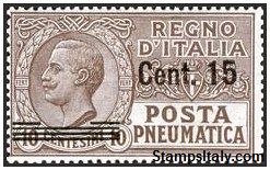 Italy Stamp Scott nr D9 - Francobolli Sassone nº PN4 - Click Image to Close