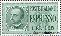 Italy Stamp Scott nr E14 - Francobolli Sassone nº E15 - Click Image to Close