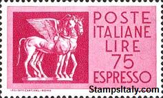 Italy Stamp Scott nr E33 - Francobolli Sassone nº E34 - Click Image to Close