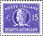 Italy Stamp Scott nr EY8 - Francobolli Sassone nº RA10 - Click Image to Close