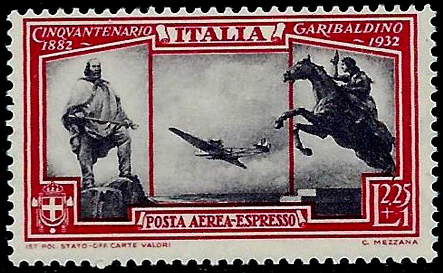 Italy Stamp Scott nr CE2 - Francobolli Sassone nº A38