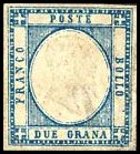 Naples Stamp Scott nr 22 - Francobollo Napoli Sassone nº 20