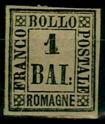 Romagna Stamp Scott nr 2 - Francobollo Romange Sassone nº 2