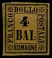 Romagna Stamp Scott nr 5 - Francobollo Romange Sassone nº 5