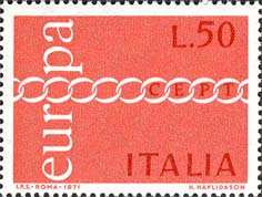 Italy Stamp Scott nr 1038 - Francobolli Sassone nº 1147 - Click Image to Close