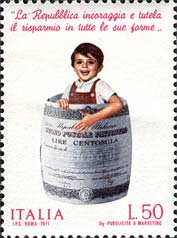 Italy Stamp Scott nr 1051 - Francobolli Sassone nº 1960 - Click Image to Close