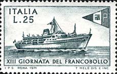 Italy Stamp Scott nr 1054 - Francobolli Sassone nº 1163 - Click Image to Close