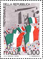 Italy Stamp Scott nr 1226 - Francobolli Sassone nº 1335 - Click Image to Close