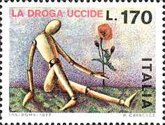 Italy Stamp Scott nr 1255 - Francobolli Sassone nº 1364 - Click Image to Close