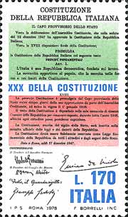 Italy Stamp Scott nr 1333 - Francobolli Sassone nº 1422