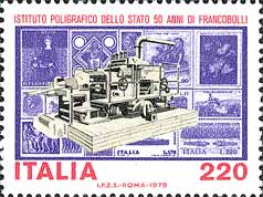 Italy Stamp Scott nr 1350 - Francobolli Sassone nº 1444