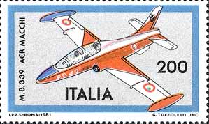 Italy Stamp Scott nr 1460 - Francobolli Sassone nº 1556