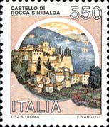 Italy Stamp Scott nr 1478 - Francobolli Sassone nº 1522A - Click Image to Close