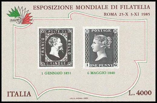 Italy Stamp Scott nr 1653 - Francobolli Sassone nº BF3 - Click Image to Close