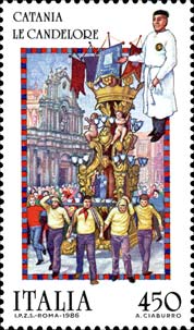 Italy Stamp Scott nr 1655 - Francobolli Sassone nº 1752 - Click Image to Close