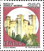 Italy Stamp Scott nr 1657 - Francobolli Sassone nº 1519A - Click Image to Close