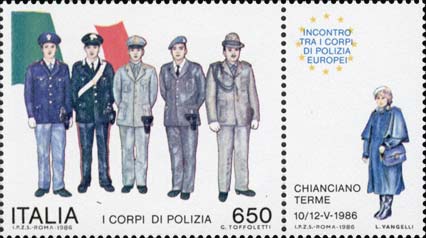 Italy Stamp Scott nr 1675 - Francobolli Sassone nº 1765 - Click Image to Close