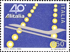 Italy Stamp Scott nr 1690 - Francobolli Sassone nº 1780 - Click Image to Close