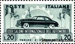 Italy Stamp Scott nr 570 - Francobolli Sassone nº 655 - Click Image to Close