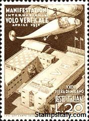 Italy Stamp Scott nr 572 - Francobolli Sassone nº 657 - Click Image to Close