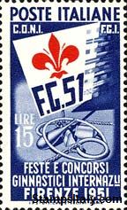 Italy Stamp Scott nr 576 - Francobolli Sassone nº 663 - Click Image to Close